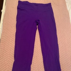 Purple Gap cropped leggings